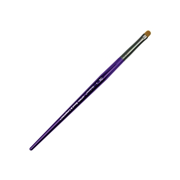 M77HM-4 Royal Moderna Taklon Half Moon Brush Size 4